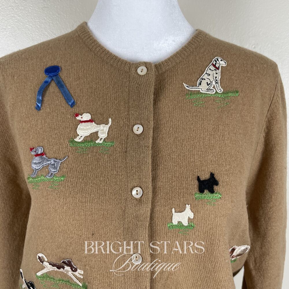 Extremely Rare Vintage Dog Cardigan Brown ASO Willow Buffy the Vampire Slayer - Picture 8 of 16